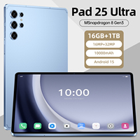Tablette Android 15 de 10,1 pouces avec Wi-Fi, écran multi-touch et caméra frontale pour l'éducation