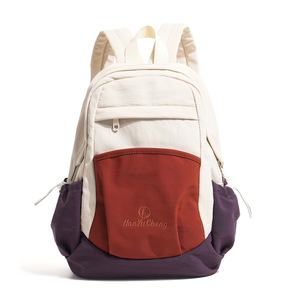 Sac à dos de sport élégant et léger en nylon imperméable, sac de voyage grande capacité, sac d'école <span class=keywords><strong>chic</strong></span> et minimaliste pour femmes - Product Image 5