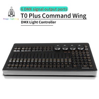 Console de contrôle DMX AICPOSE T0 Plus Command Wing de haute qualité pour KTV, mariages et soirées - Console d'éclairage Command Wing