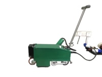 Soudeuse à air chaud industrielle OEM automatique pour imperméabilisation de toitures en PVC 4200W, machine à souder les bâches et les banderoles JIT-740