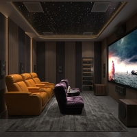 Diseño de Cine en Casa - Altavoces Profesionales, Equipo de Audio para Cine en Casa, Sistema de Altavoces de Sonido Envolvente 7.2.4