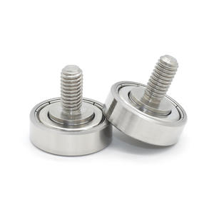 Rodamientos Deslizantes de Acero Inoxidable S608ZZ Suministrados por el Fabricante, Rodillos Metálicos Especiales No Estándar con Tornillos M6, Suministro al por Mayor - Product Image 4