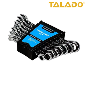Set Universale Multiuso a Doppia Cricchetto 8 Pezzi per <span class=keywords><strong>Lavori</strong></span> di Idraulica, <span class=keywords><strong>Falegnameria</strong></span>, Auto e Riparazioni Multifunzione - Product Image 1