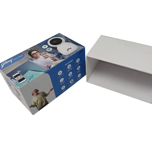 Dossiers d'emballage de cadeau en carton personnalisé de luxe en gros Offset imprimé matériau recyclé écologique pour portefeuille d'appareil photo - Product Image 1