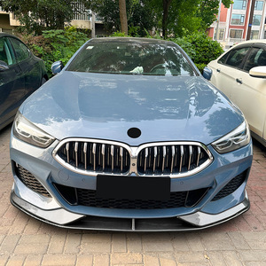 Amp-Z Front <b>Lip</b> <b>Splitter</b> Carbon Fiber Texture Matte Finish For Bmw 8 Series G14 G15 G16 M Sport 2019+ - Product Image 3