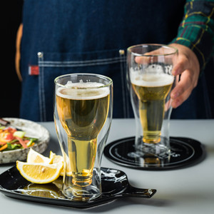 RTS Pères Jour Top Vente Vendeurs Bottoms Up Double Mur Potable Canette De Bière <span class=keywords><strong>En</strong></span> Verre Tasse Tasse Accessoires - Product Image 6