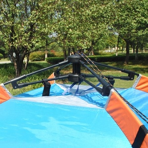 2-người có thể gập lại ngoài trời tự động Lều bãi biển Sun <span class=keywords><strong>Shade</strong></span> polyester không thấm nước sợi thủy tinh cực gia đình cắm trại một phòng ngủ lều - Product Image 6