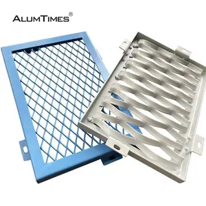 Alumtimes New Design Wall Perforated Metal For Residential Metal Screens Partition For Hotel Aluminum Single Panel