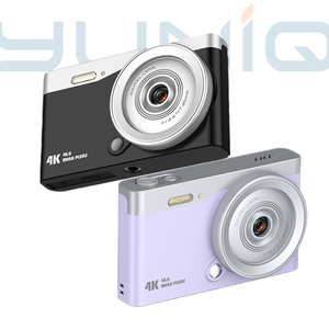 กล้องวิดีโอ Yuniq 2.0 HFill Light HD คุณภาพสูง แบตเตอรี่ 580mAh กล้องวินเทจ CMOS 2025 Digicam Retro สำหรับเด็ก รุ่นประหยัด Q10 MicroSD 16X Zo - Product Image 1