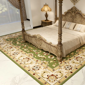 Tapis en polypropylène tissé Wilton à poils épais, isolation acoustique, revêtement de sol - Product Image 1