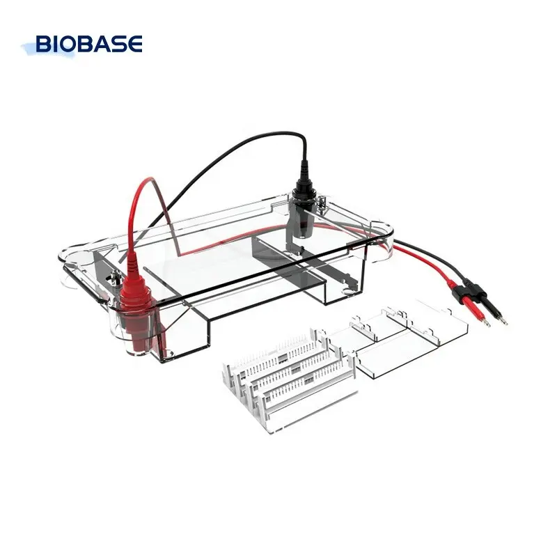 BIOBASE Cina Electrophoresis Tank capilaris mini horizontal power supply protein mesin electrophoresis tank