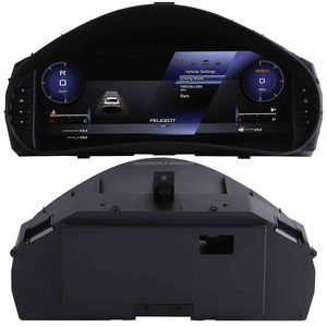 Panel de instrumentos digital LCD de 12.3 pulgadas, cabina virtual para Peugeot 206 2004-2008, velocímetro, odómetro - Product Image 3