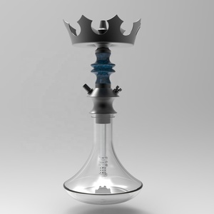 Narguilé en bois Shisha personnalisé avancé narguilé arabe en gros narguilé de production en acier inoxydable narguilé - Product Image 5