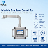Support en acier inoxydable pour système IP54 pour panneau de commande HMI, boîte de commande cantilever