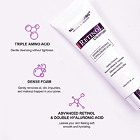Nettoyant visage anti-rides au rétinol Neutriherbs Private Label, nettoyage en profondeur doux