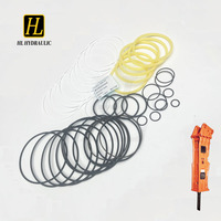 Kit de joints pour marteau brise-roche hydraulique haute pression E220, joint de tige de piston, résistance extrême aux chocs