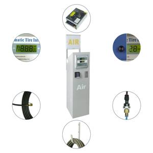G5 Gonfleur de pneus double cylindre étanche IP66 avec moniteur de <span class=keywords><strong>pression</strong></span> des pneus, affichage numérique LCD automatique, construction métallique 110/220V - Product Image 2