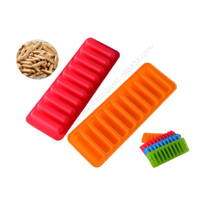 Molde de silicona S299 al por mayor para hornear pasteles, rejilla para hielo, bandeja de 10 piezas - Product Image 1