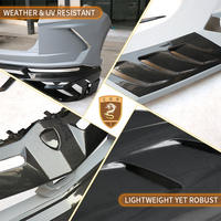 Kit carrosserie style MSY en fibre de carbone pour Lamborghini Urus : pare-chocs avant, extensions d'ailes, coques de rétroviseurs, embouts d'échappement, pièces automobiles