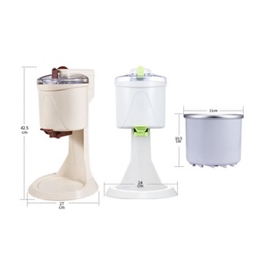 Machine à glace molle entièrement automatique de table, petite, pour la fabrication de glaces aux fruits, idéale pour un usage domestique - Product Image 5