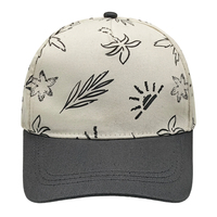 Gorra de Béisbol de Lona 100% Algodón de Alta Calidad, Personalizada de 5 Paneles, Unisex, con Visera Curva y Cierre Trasero Ajustable