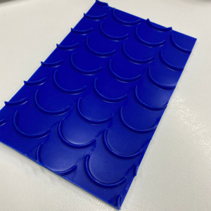 Ceinture convoyeur alimentaire croissant-<span class=keywords><strong>lune</strong></span> bleu, 3mm, pour aliments, nouveauté, vente en gros, pour <span class=keywords><strong>les</strong></span> <span class=keywords><strong>haricots</strong></span> et <span class=keywords><strong>les</strong></span> bonbons - Product Image 2