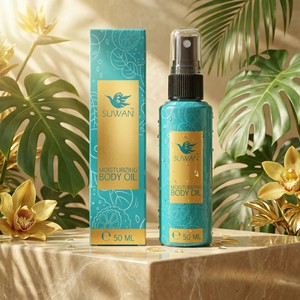 Relieve Back and Calf Pain with SUWAN Therapeutic <b>Massage</b> 50Ml Spray Non-Greasy <b>Massage</b> <b>Oil</b> That Leaves No Stains - Product Image 1