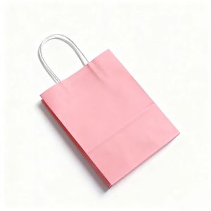 KM Customised Paper <b>Bag</b> Environmental Shopping <b>Packaging</b> Strong Handle Kraft Paper <b>Bag</b> for <b>Clothing</b> Shoes Grocery - Product Image 3