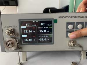 Tezgah üstü yansıma Test ölçüm cihazı ekleme geri dönüş kaybı Test cihazı fiber optik yama kablosu Test makinesi - Product Image 5