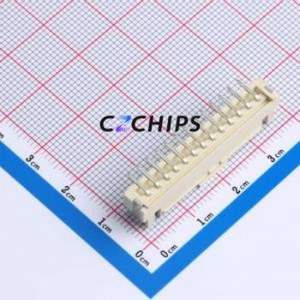 ZX-HA2.54-13PLT Wire-to-Board Pin Header SMD,P=2.5mm Connector 1x13P 2.5mm Vertical Mount XHB - Product Image 2