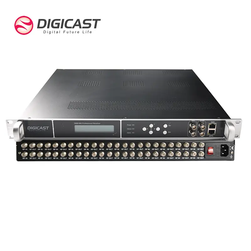 DMB-90E più IP Gateway professionale DVB-S/S2 sintonizzatore HD MI to IP UDP digitale Multiplexer TV gestione Web del sistema Head-End