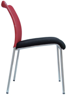 Chaise de conférence moderne salle de réunion invité en plastique maison salon maison café utilisation étendue chaise en plastique