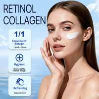 Krim Malam Organik Label Pribadi Anti-Kerut Pemutih Wajah Pencerah Pelembap Retinol Tone Utama Anti-Penuaan Kolagen