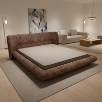 VONLIVA Factory Simple Nordic Style Single Bed Furniture Bedroom Furniture Wooden Storage Kids Bed Design Wall Bed With Drawers