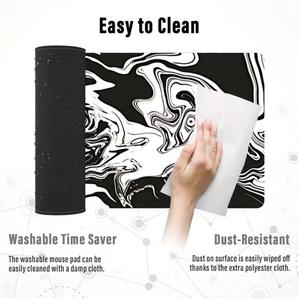 Alfombrilla de Ratón para Juegos de Alta Gama con Base de Goma Natural para Esports Arena, Deslizamiento Rápido y Preciso, Rectangular de 400x900mm, en Existencia - Product Image 5