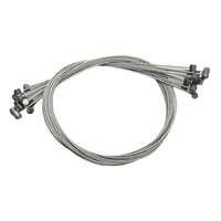 Kit de suspension d'image de fil en acier inoxydable de 1.5mm Assemblage de câble métallique en acier inoxydable avec borne à bille