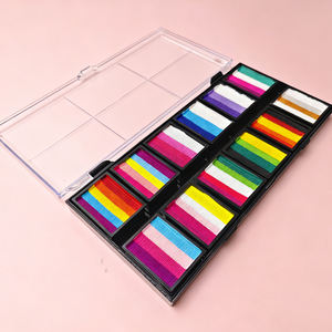 مجموعة مكياج احترافية جديدة رائجة غير سامة 120 جرام طلاء وجه احترافي مائي - Product Image 3