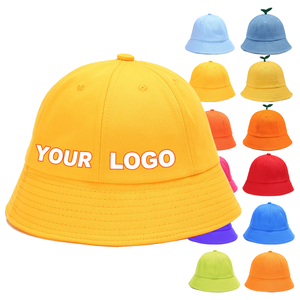 促销幼儿园儿童帽个性化渔夫帽儿童水桶帽带定制标志 - Product Image 1