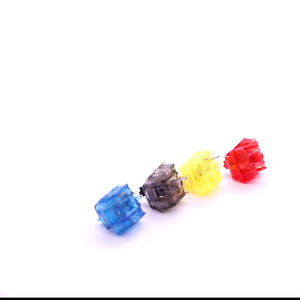 Interrupteurs de clavier mécanique <span class=keywords><strong>GATERON</strong></span> INK noir, rouge, jaune, bleu, à montage à chaud, pour clavier mécanique de jeu DIY - Product Image 6