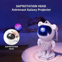 Projecteur Galaxie Étoiles Astronaute avec Enceinte Lumière de Nuit Étoilée et Télécommande