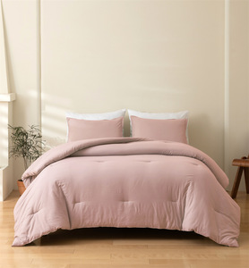 Chất Lượng Cao Mùa Đông <span class=keywords><strong>Comforter</strong></span> Bộ Màu Sắc Rắn <span class=keywords><strong>Comforter</strong></span> Bộ Nữ Hoàng Kích Thước Giường <span class=keywords><strong>Comforter</strong></span> Bộ - Product Image 2