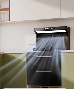 Cucina Integrata a Risparmio Energetico con Accensione Elettronica a Impulsi, Cappa Integrata, Fornello Elettrico e Forno Elettrico Incorporato - Product Image 5