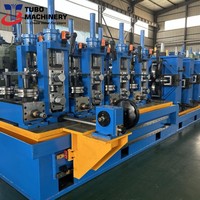 Tube en métal de taille différente faisant l'usine de machine avec HF soudé