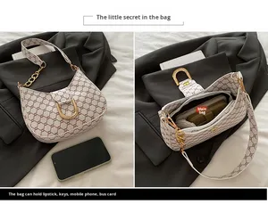 Thiết Kế Bán Buôn Gia Đình New Underarm Bánh Bao Phụ Nữ Túi Xách PU Da Chéo Cơ Thể Túi Xách Cổ Điển Của Phụ Nữ Vai Túi - Product Image 5