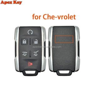 Carcasa de 5 Botones para Llave de Entrada sin Llave para GMC Yukon XL, Chevrolet Tahoe, Suburban, Sierra, Silverado, Carcasa para Llave Remota - Product Image 1