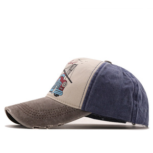 4 Stili di Cappellini da Baseball con Ricamo <span class=keywords><strong>Istanbul</strong></span>, in Cotone Lavato, Regolabili, Effetto Vissuto, per Uomini e Donne - Product Image 4