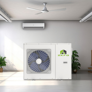 <span class=keywords><strong>Pompe</strong></span> à <span class=keywords><strong>chaleur</strong></span> <span class=keywords><strong>solaire</strong></span> haute efficacité R32 écologique 10-40KW avec télécommande Wi-Fi, monobloc DC métallique pour extérieur domestique - Product Image 4