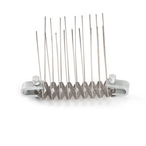 Nuova torre di trasmissione di potenza Anti-uccelli guardia a spirale regolabile in acciaio inossidabile punte Repeller per uccelli - Product Image 2