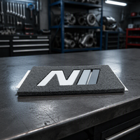 Logo 3D personnalisé autocollant de voiture ABS métal chromé auto-adhésif emblèmes de voiture insignes de logo
