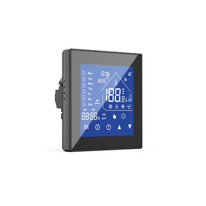 Smart Air Conditioner Thermostat Wifi Touchscreen Voice Control Tuya App Energy Saving White - Product Image 2